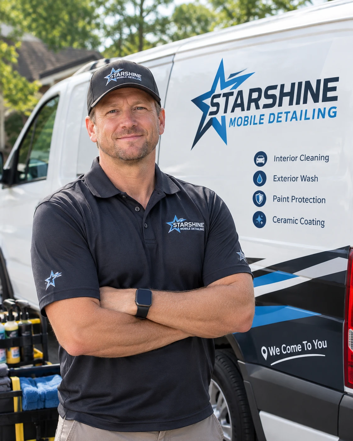 Ryan Walsh, owner of Starshine Detailing